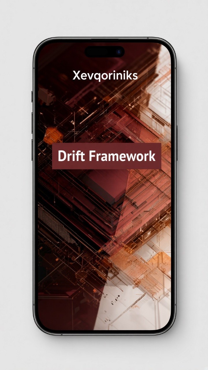 Phone displaying "Drift Framework" course cover