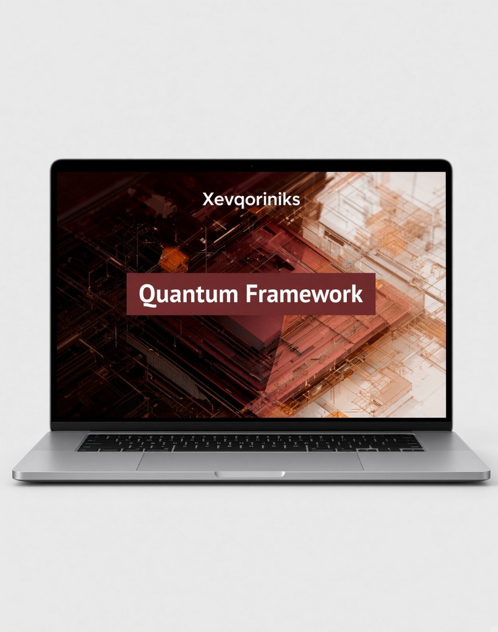 Laptop displaying course cover